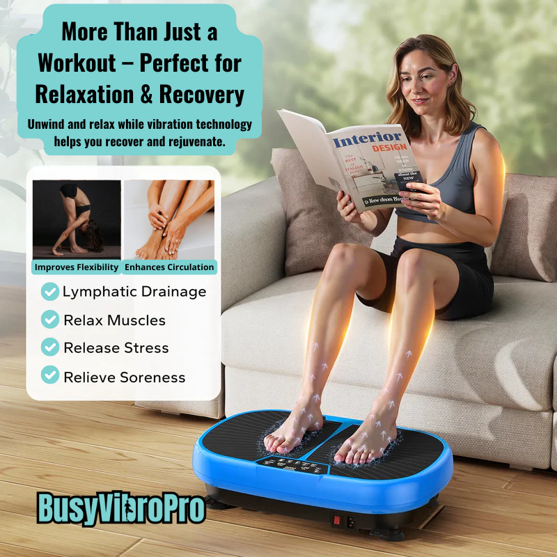 BusyVibroPro Vibrating Fitness Machine 3.0