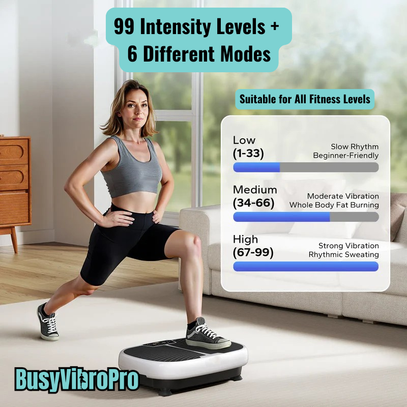 BusyVibroPro Vibrating Fitness Machine 3.0